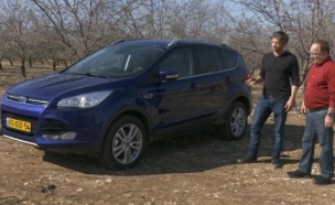 פורד קוגה 1.5 ל' טורבו במבחן דרכים (צילום: מתוך חי בלילה, שידורי קשת)