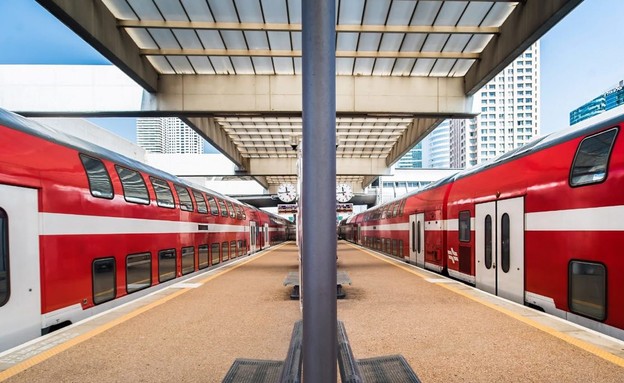 קרונות של רכבת ישראל בתנועה (צילום: רכבת ישראל) קרונות של רכבת ישראל בתנועה (צילום: רכבת ישראל)