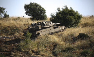 מתיחות בגבול הצפון, כוחות בגבול הצפון (צילום: דוד כהן, פלאש/90 )
