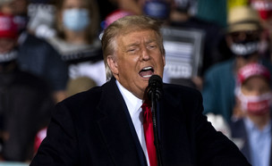 דונאלד טראמפ באוהיו - בחירות 2020 (צילום: Matthew Hatcher, gettyimages)